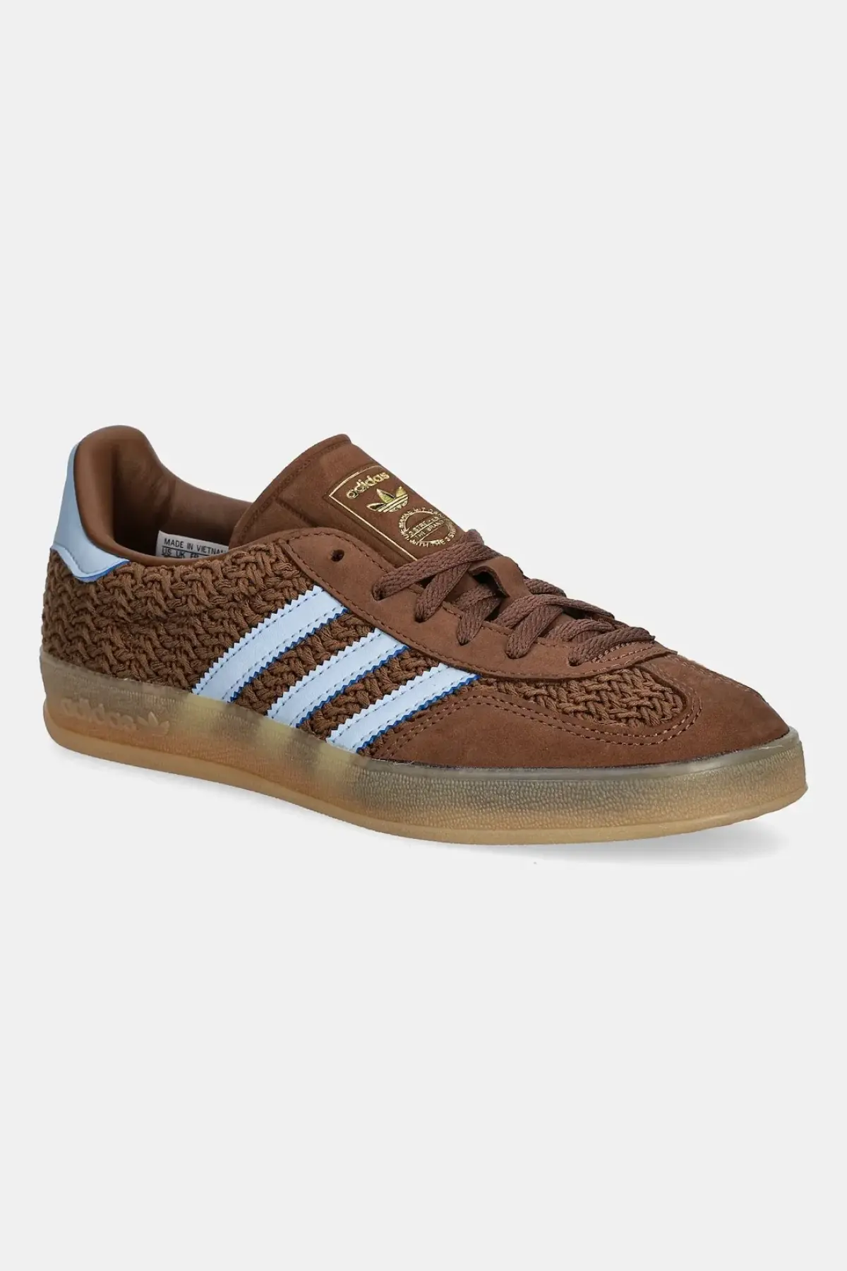 Ботинки adidas Originals Gazelle Indoor W цвет коричневый