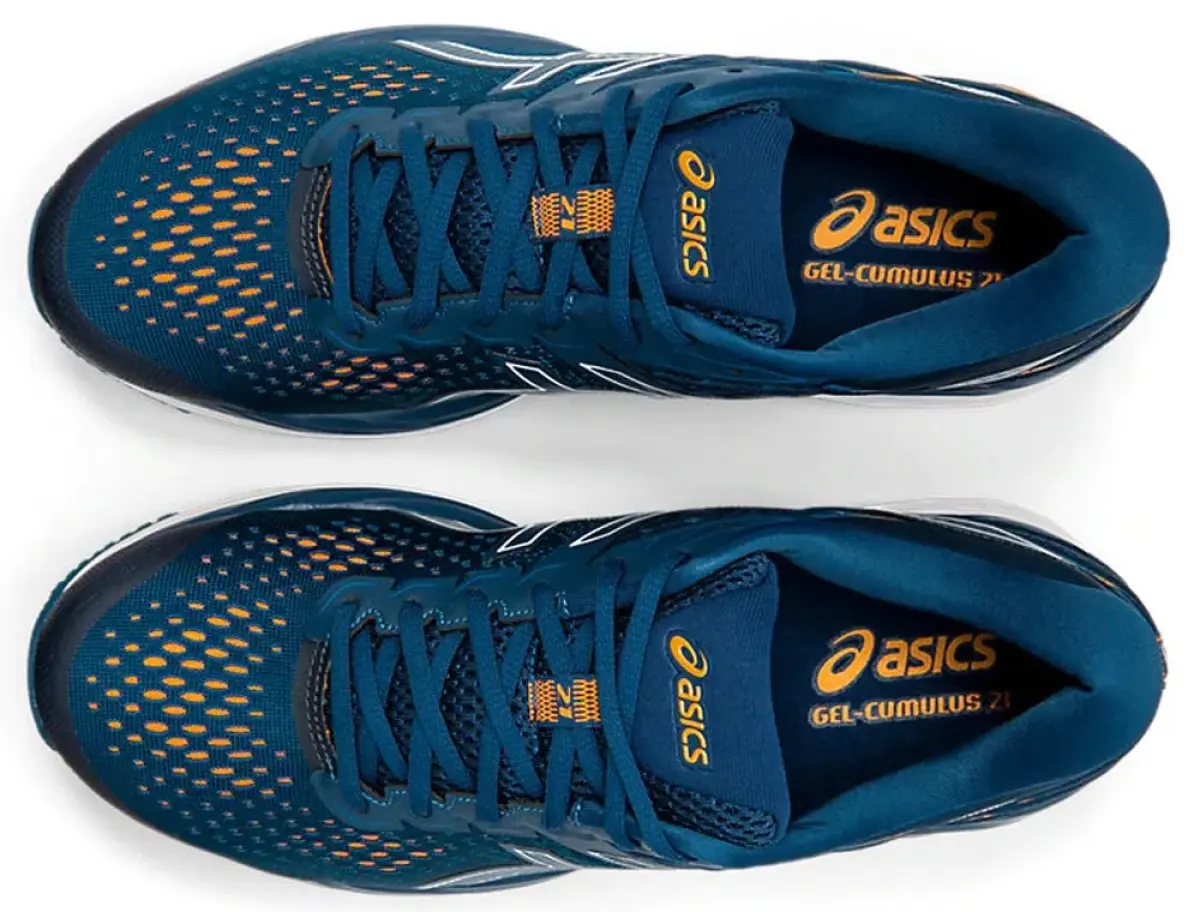 Asics Gel Cumulus 21 M Сине-Оранжевые