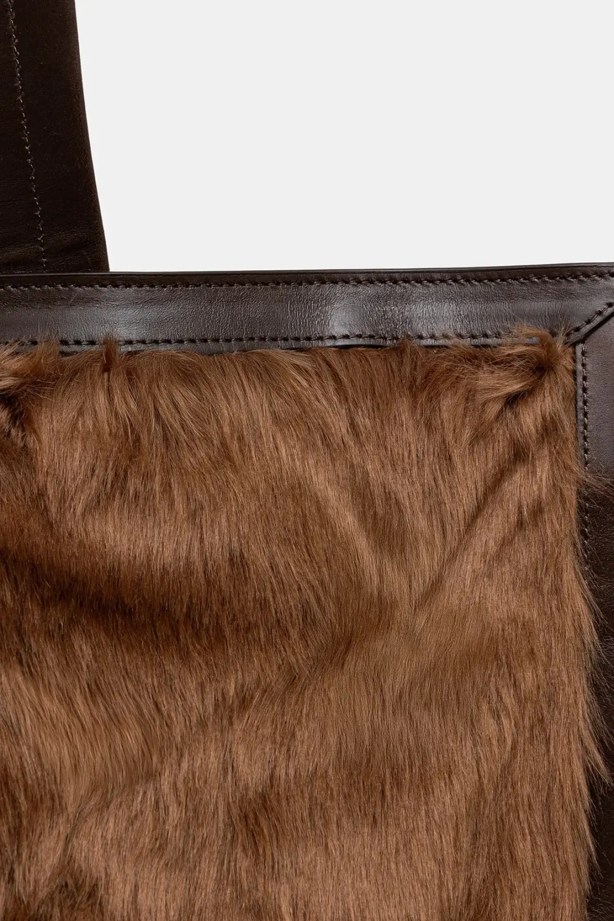 Сумочка Andersson Bell Linus Fur цвет коричневый