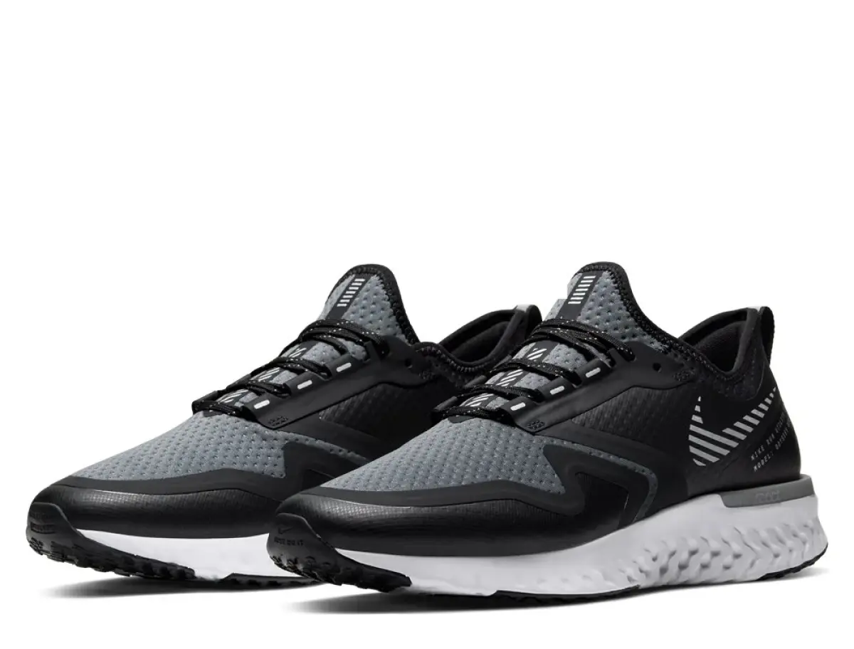 NIKE ODYSSEY REACT 2 SHIELD M Серебристо-Черные