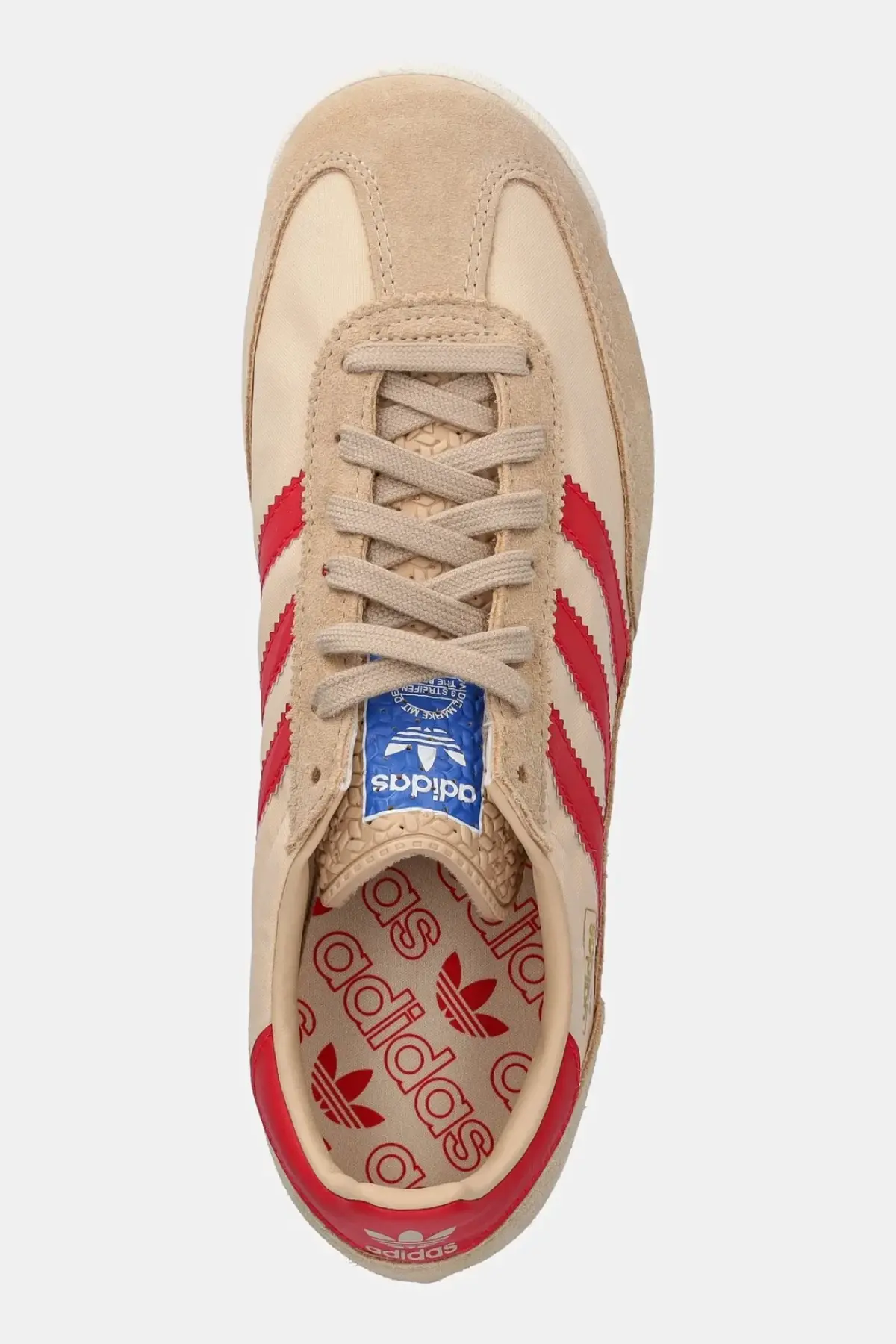 Кроссовки adidas Originals Sl 72 RS мужские цвет бежевый