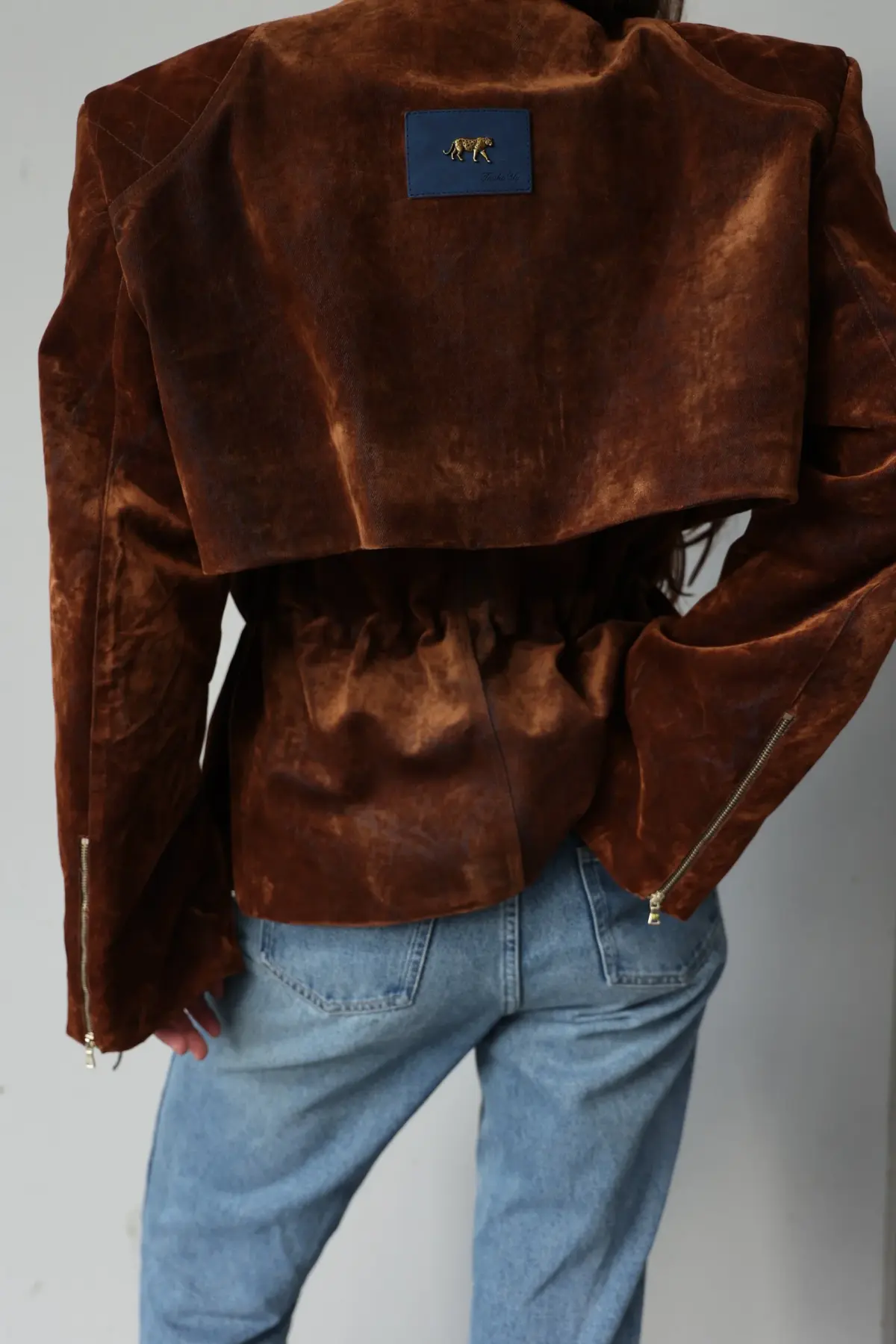 Жакет Tassha Yu Shortcut Jacket Wet Wood