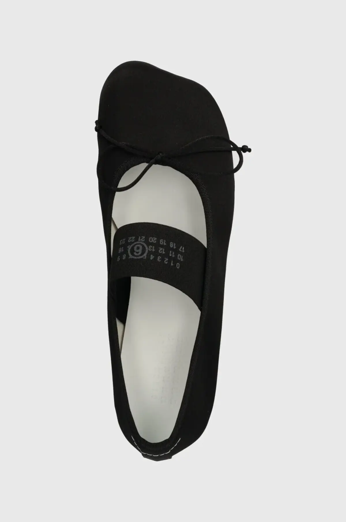 Балетки MM6 Maison Margiela Anatomic Ballerinas цвет чёрный
