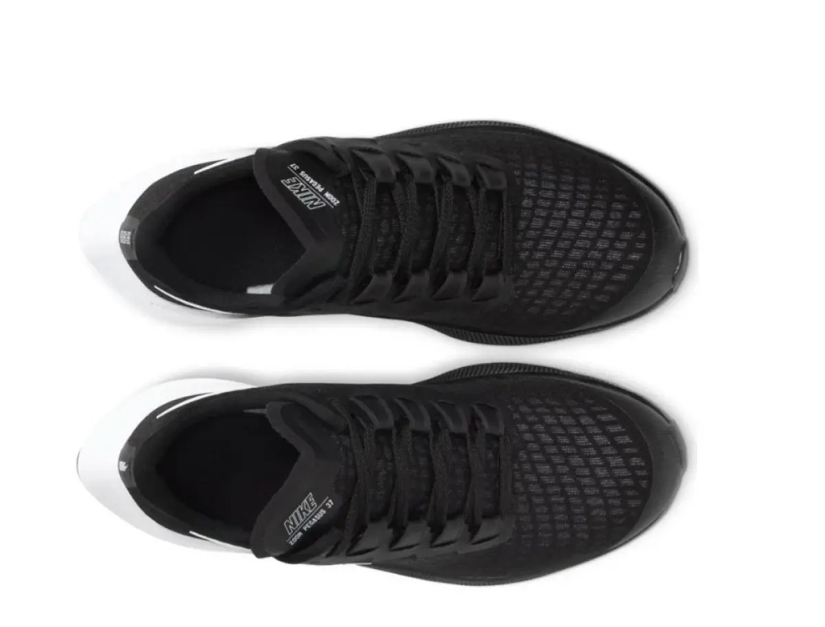 Nike Air Zoom Pegasus 37 (GS) Черно-Белые