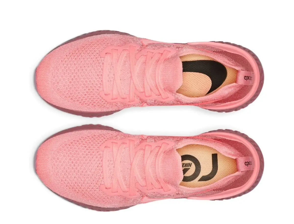 Nike Epic React Flyknit 2 W Розовые