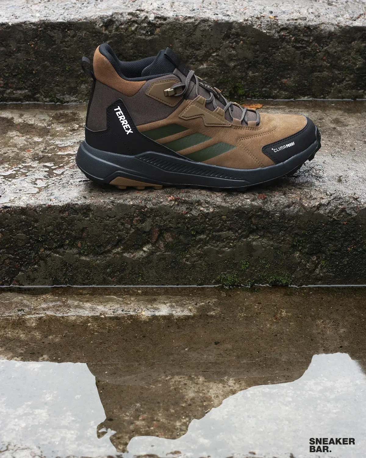 Ботинки Adidas TERREX ANYLANDER LEATHER MID CLIMAPROOF HIKING