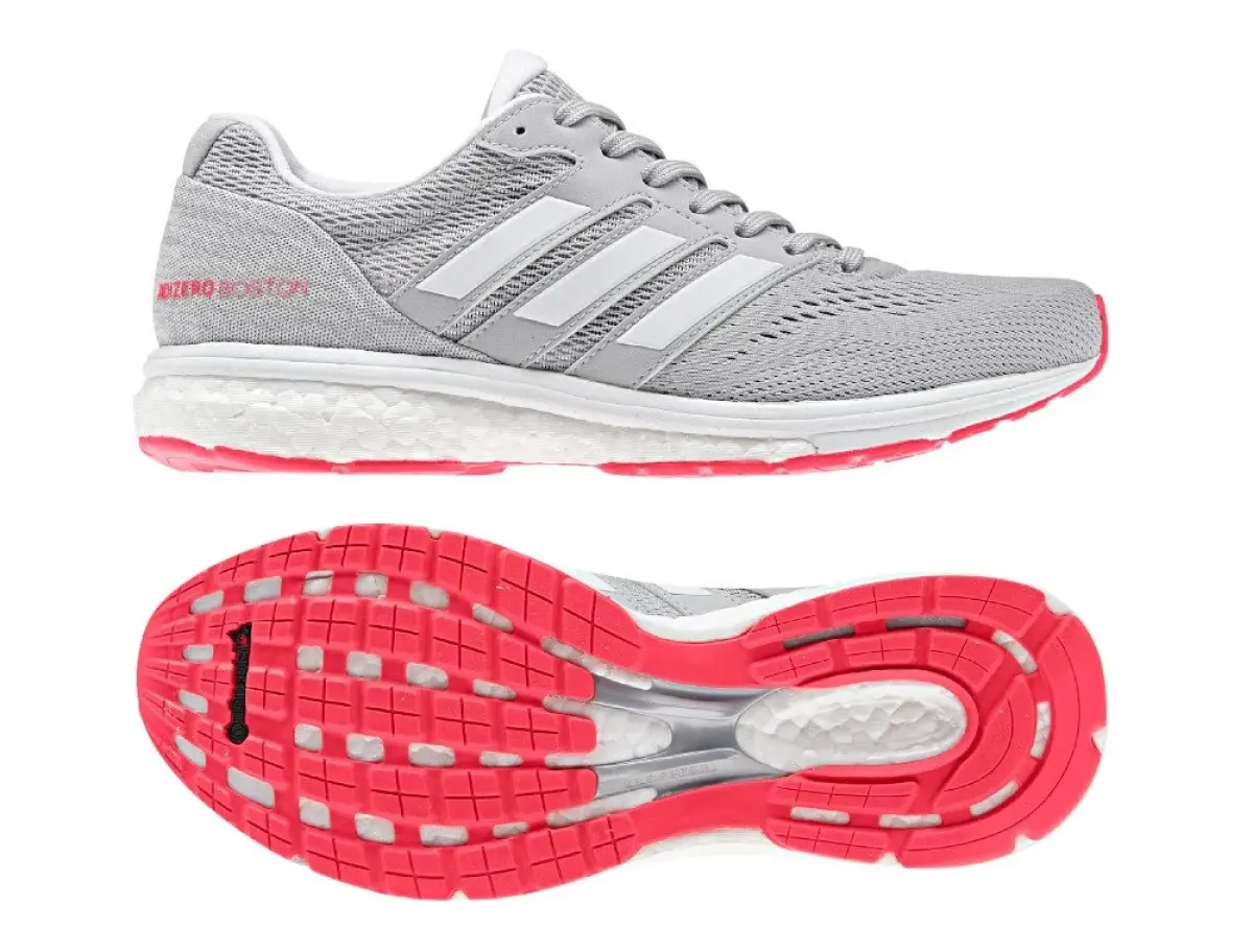 adidas Adizero Boston 7 W Бело-Серые