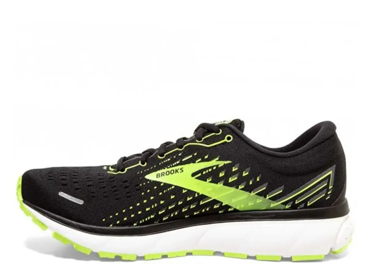 Brooks Ghost 13 Wide M Черно-Limonkowe