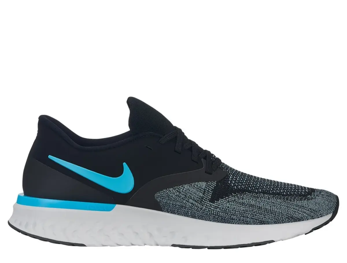 Nike Odyssey React Flyknit 2 M Сине-Темно-серые