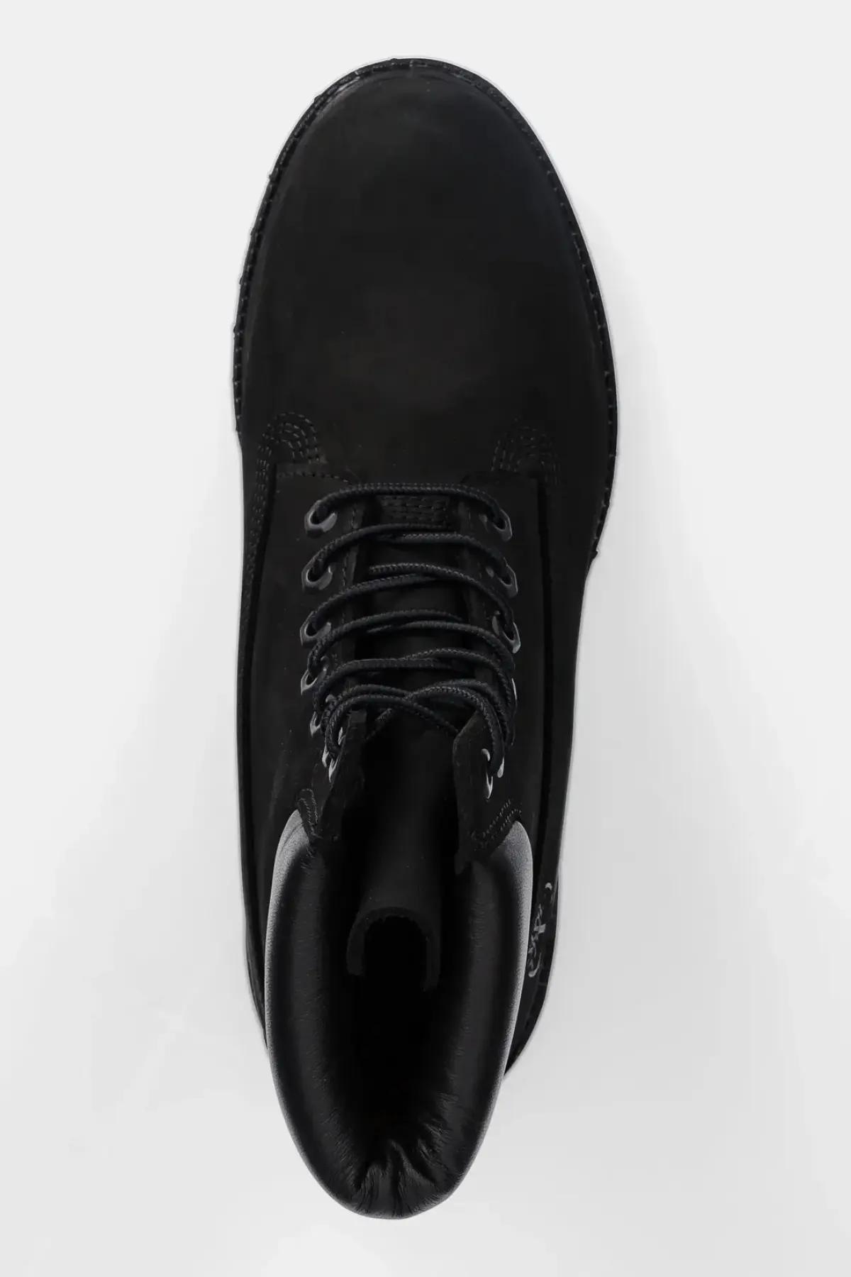 Ботинки из нубука Timberland Premium 6 Inch цвет чёрный