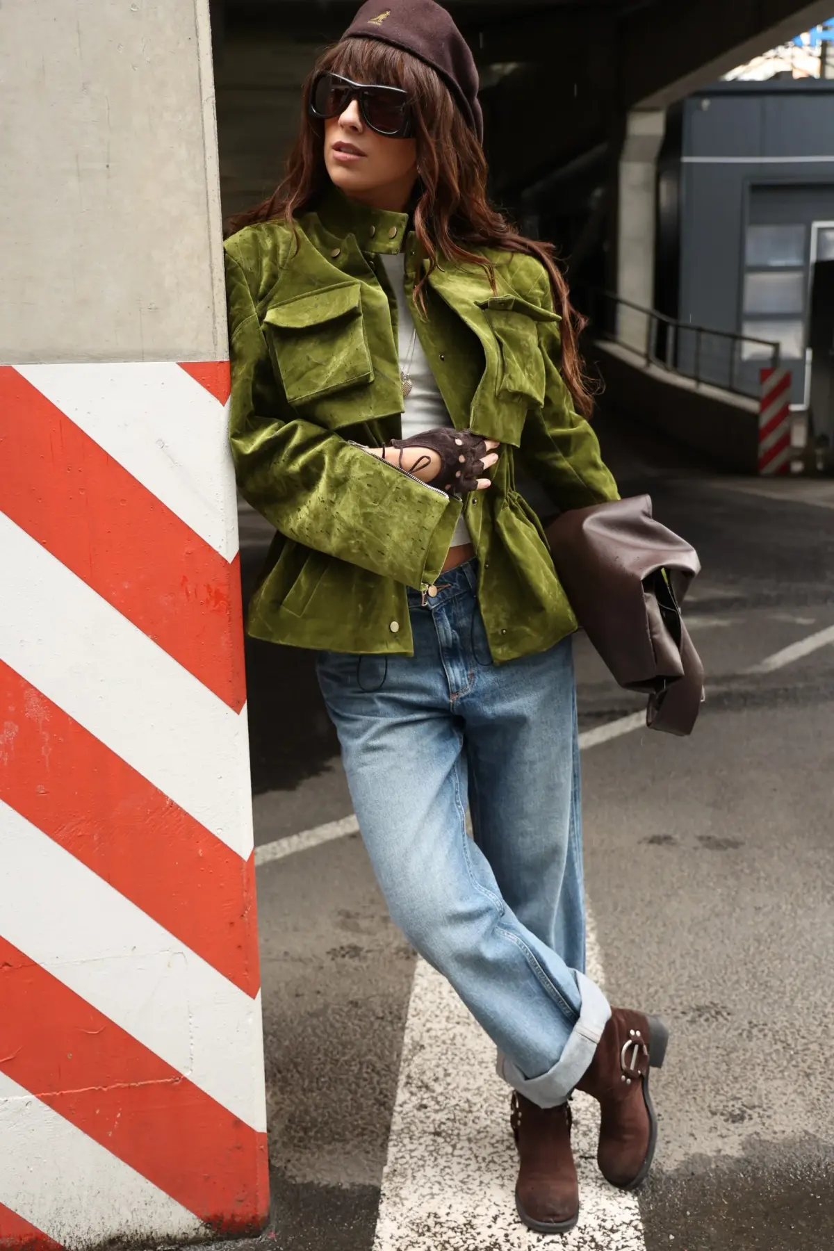Жакет Tassha Yu Shortcut Jacket Emerald Moss