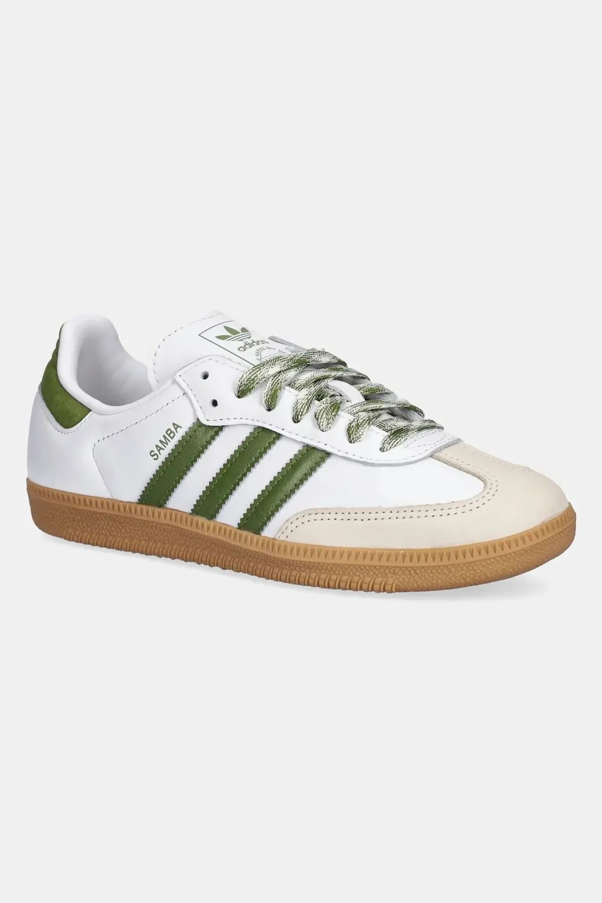 Кожаные кроссовки adidas Originals Samba Og W цвет белый