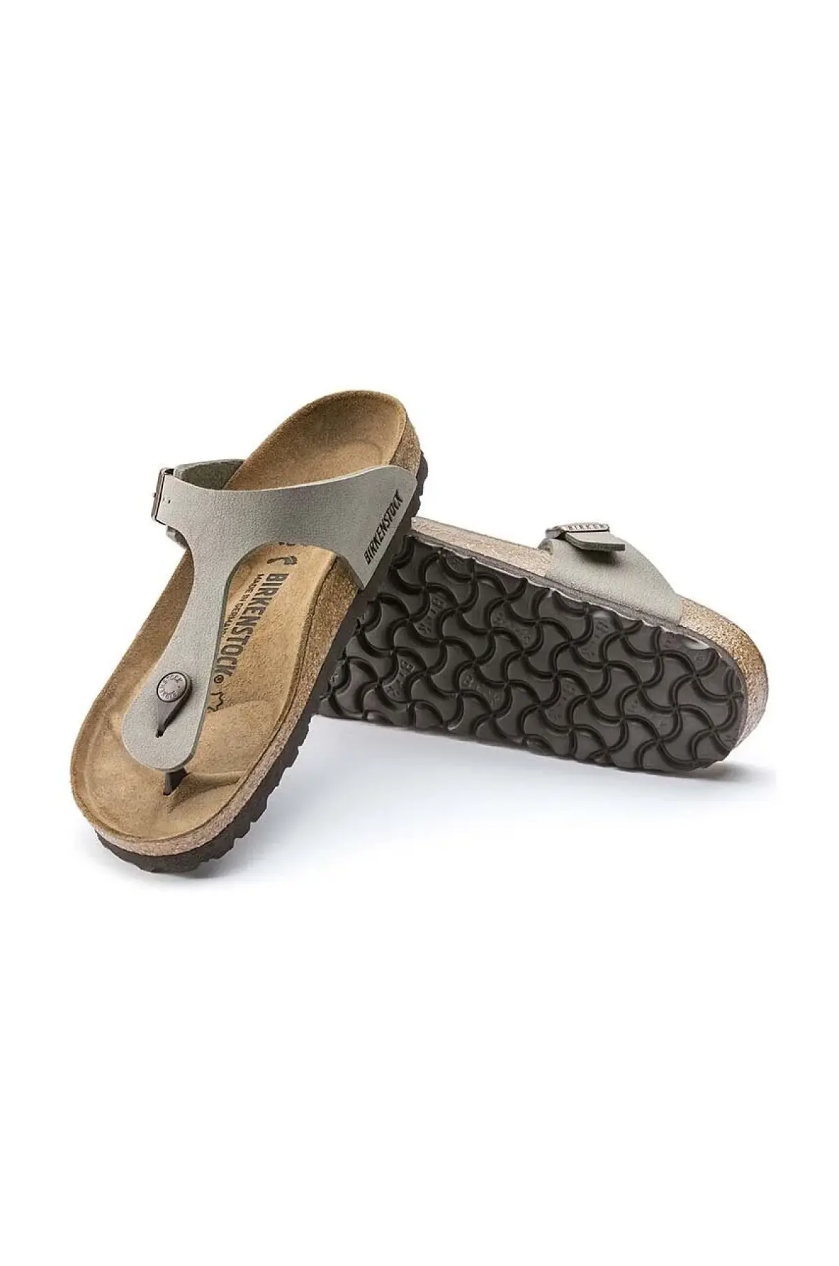 Вьетнамки Birkenstock Gizeh цвет серый
