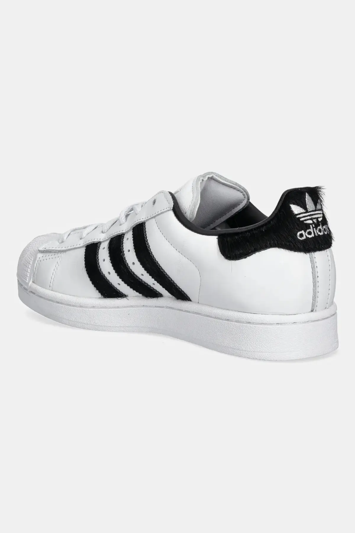 Кожаные кроссовки adidas Originals Superstar II W цвет белый