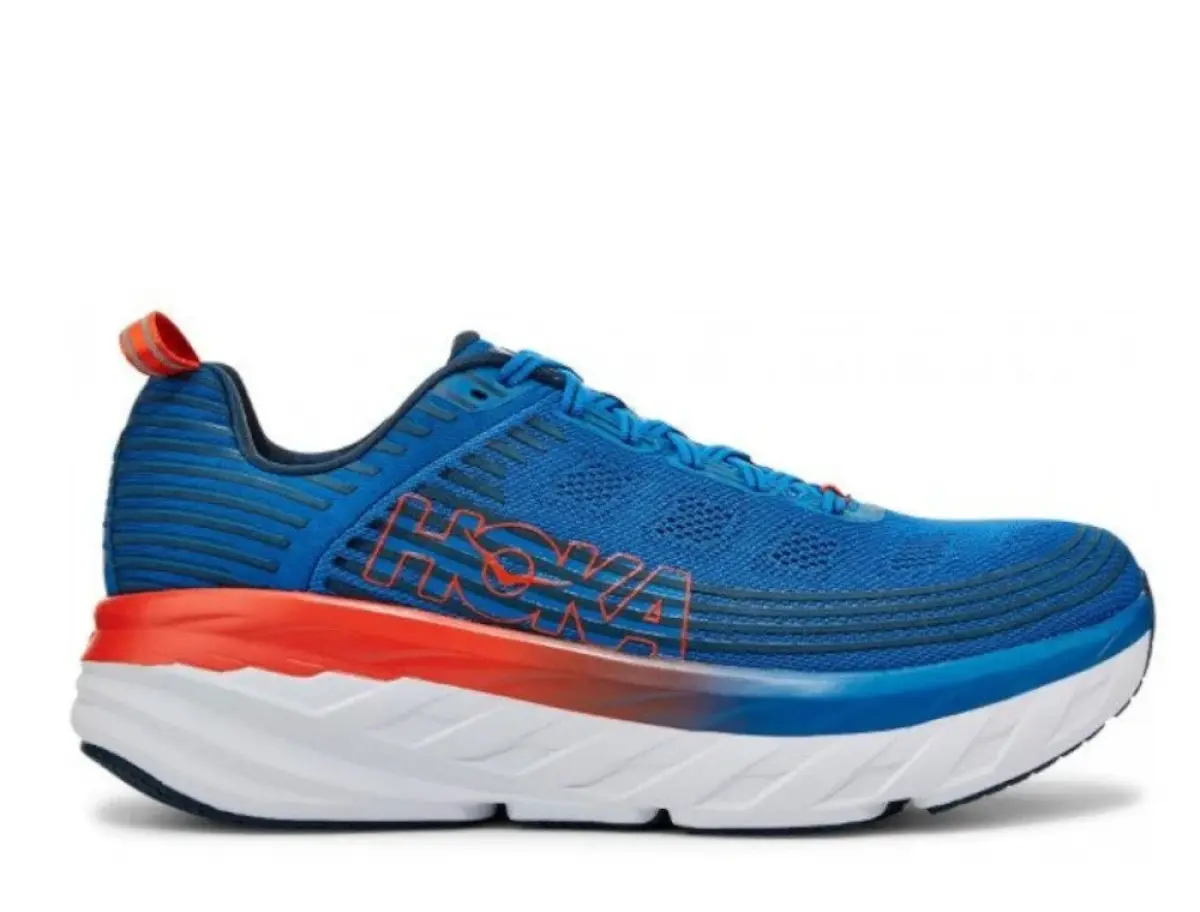 Hoka Bondi 6 M Navy-Pomarańowe
