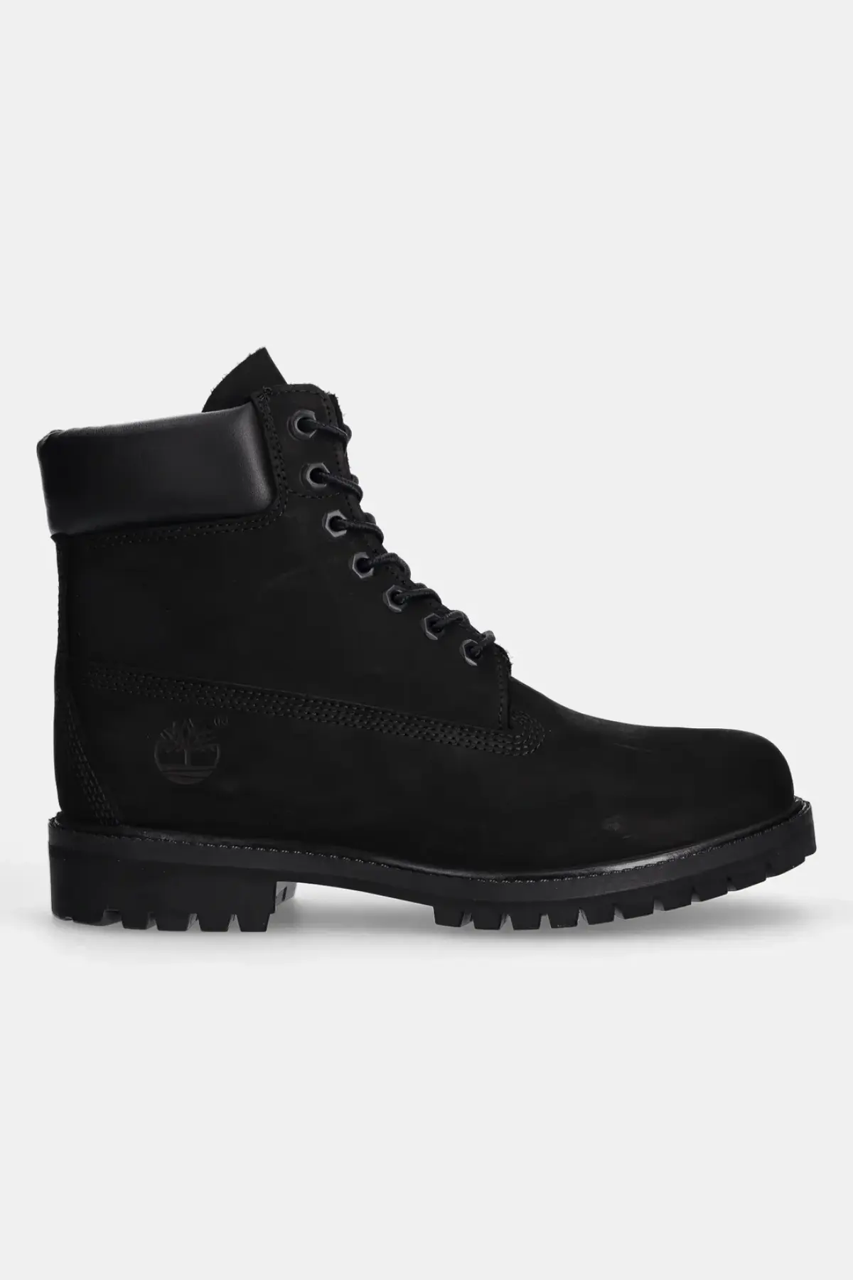 Ботинки из нубука Timberland Premium 6 Inch цвет чёрный