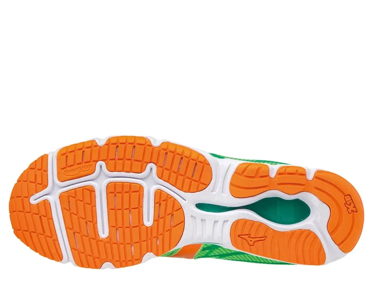Mizuno Wave Hitogami 4 M Зелено-Оранжевые