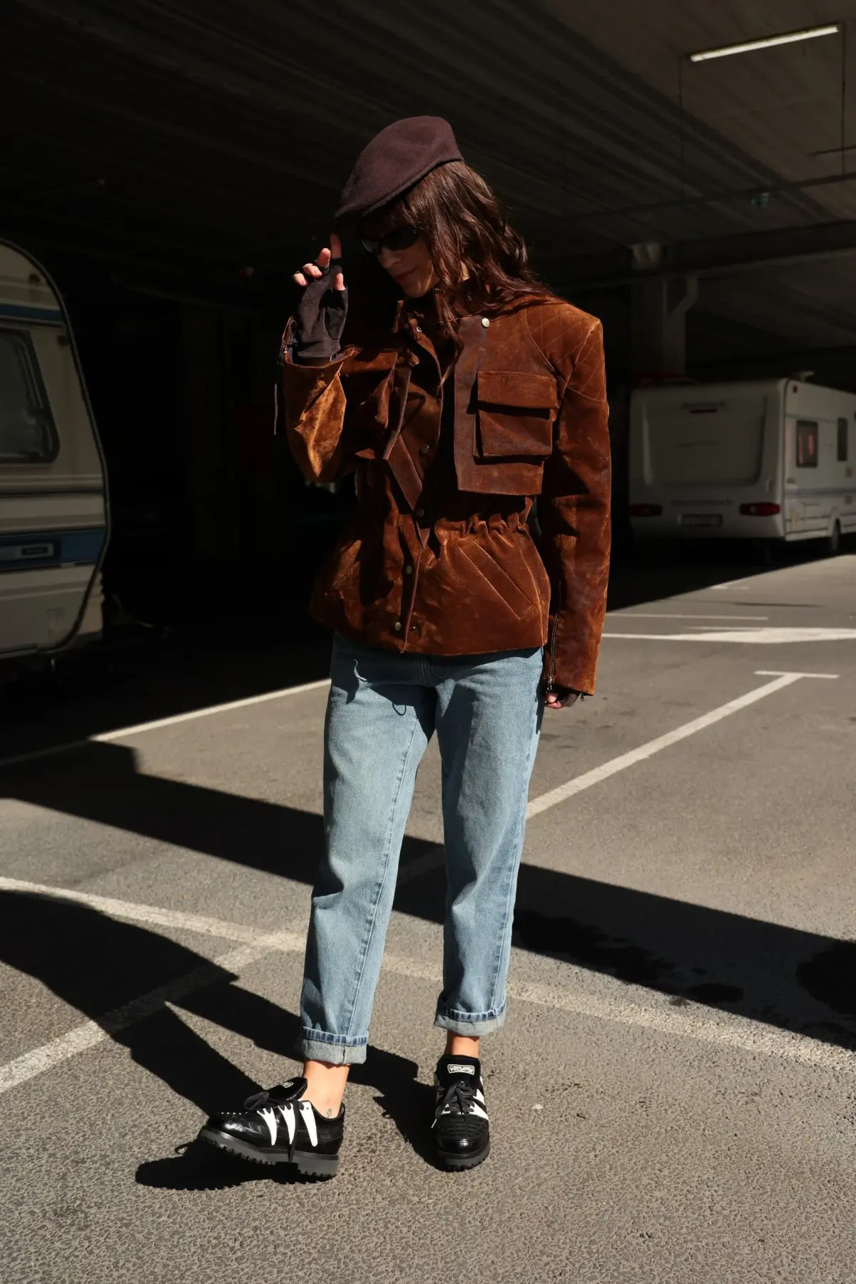 Жакет Tassha Yu Shortcut Jacket Wet Wood