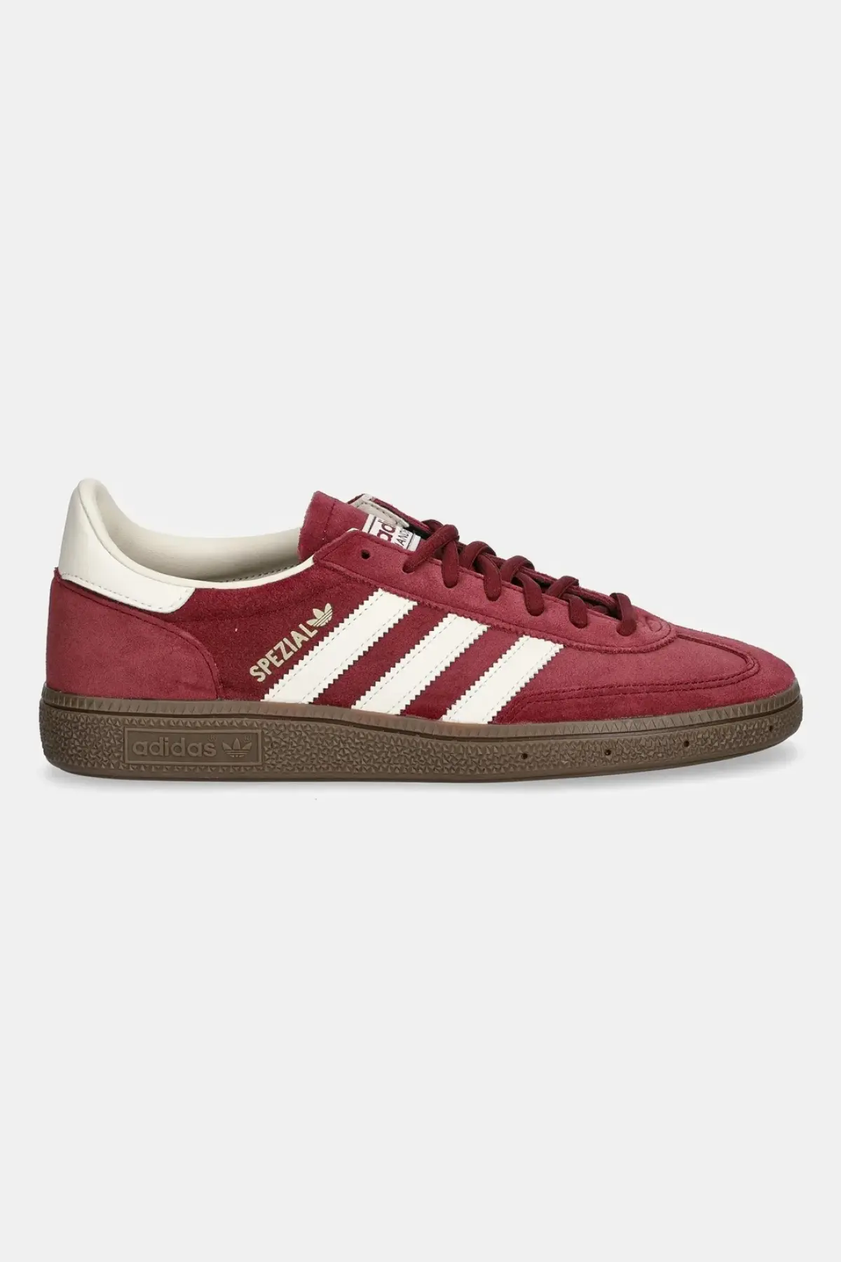 Замшевые кроссовки adidas Originals Handball Spezial цвет бордовый