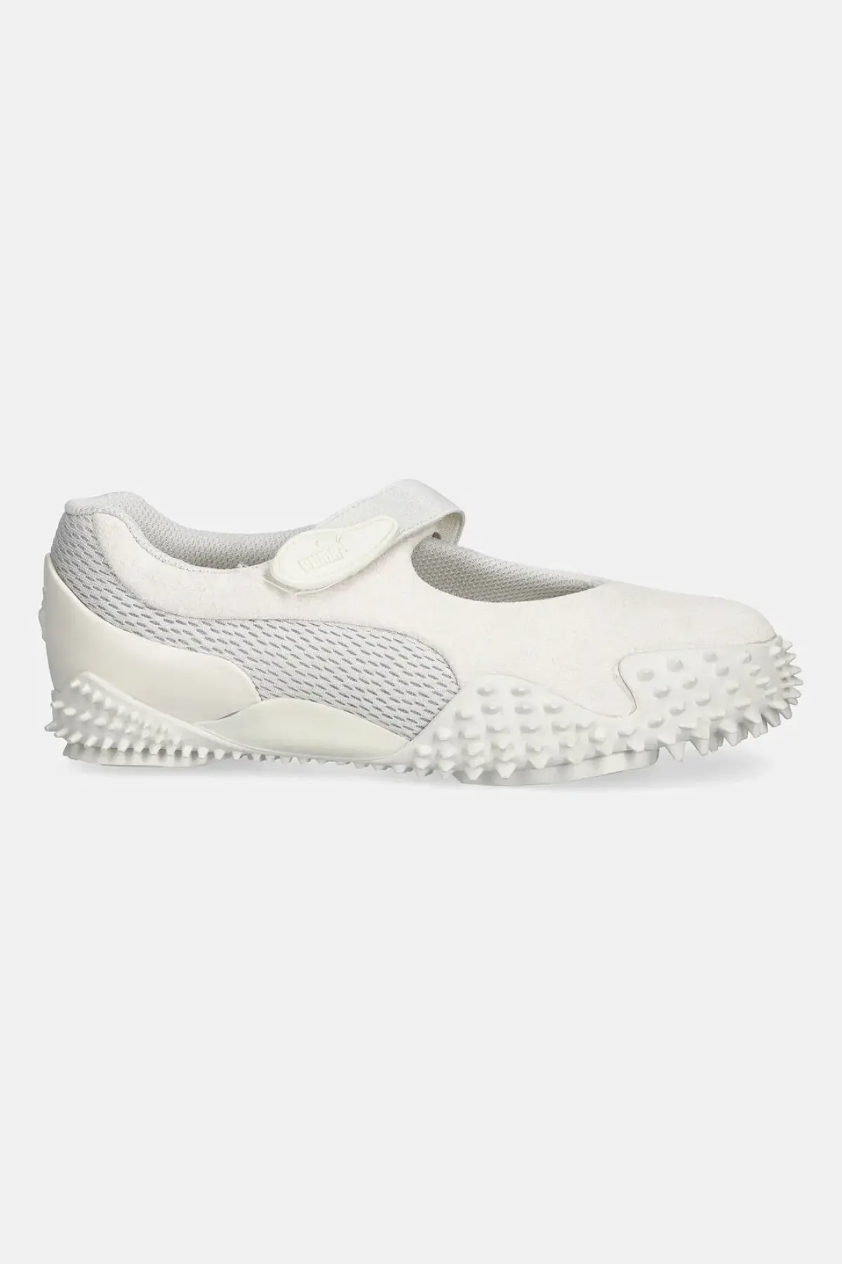Замшевые балетки Puma Mostro Fey PRM цвет бежевый