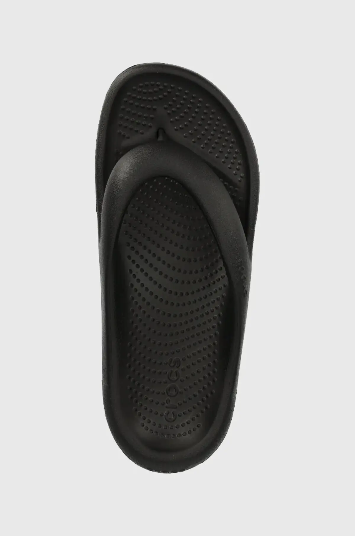 Вьетнамки Crocs Mellow Slide женские цвет чёрный на плоском ходу 208437