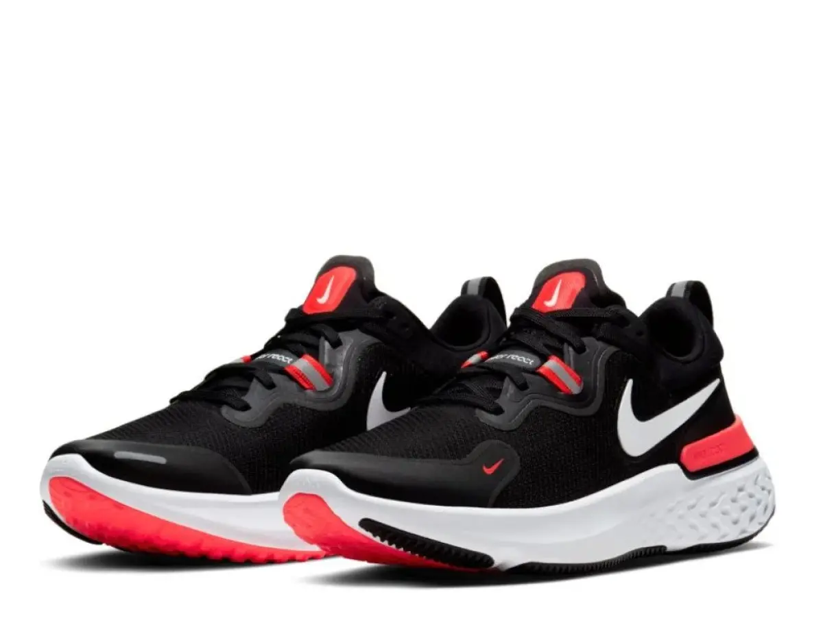 Nike React Miler M Черно-Оранжевые