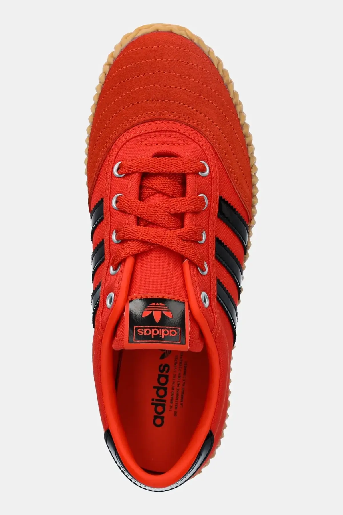 Кроссовки adidas Originals Volley Plimsole W цвет красный