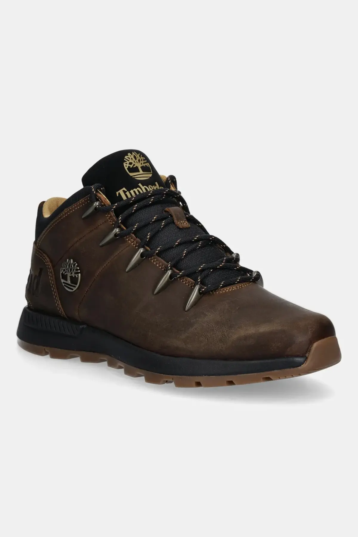 Ботинки из нубука Timberland Sprint Trekker цвет коричневый