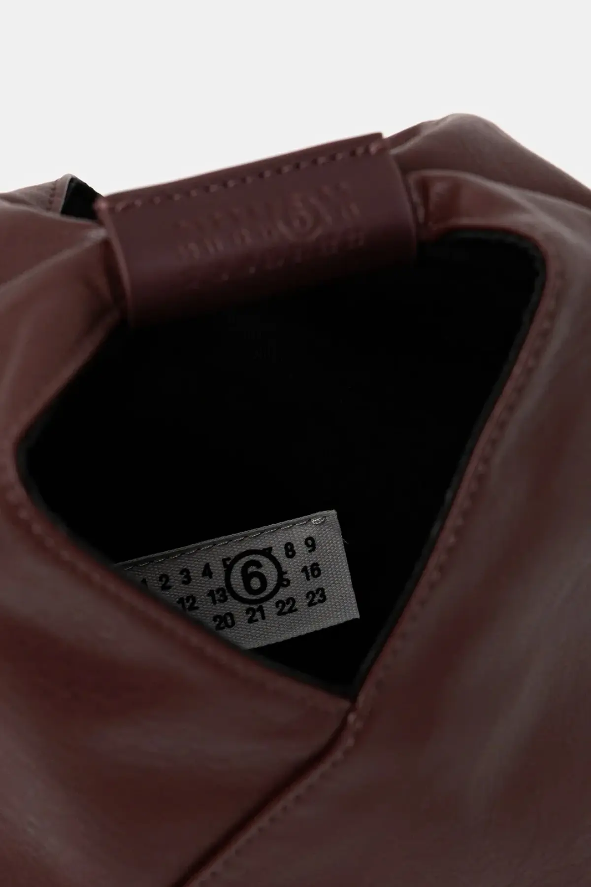Сумочка MM6 Maison Margiela цвет бордовый SB6WD0026