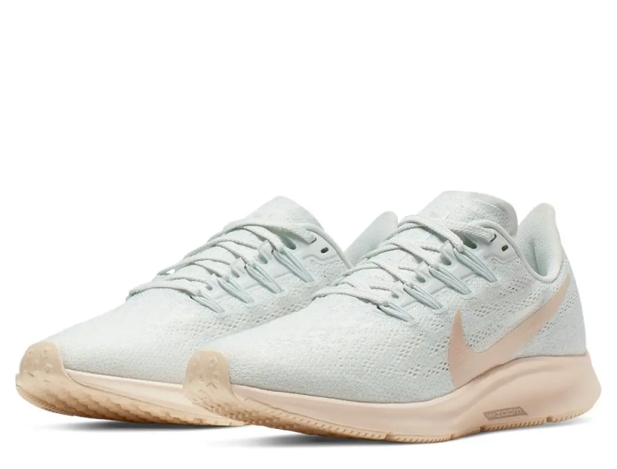 Nike Air Zoom Pegasus 36 W Kremowo-Голубые