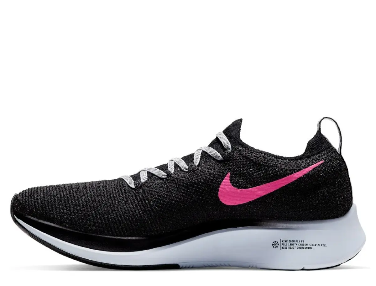 Nike Zoom Fly Flyknit W Розово-Черные