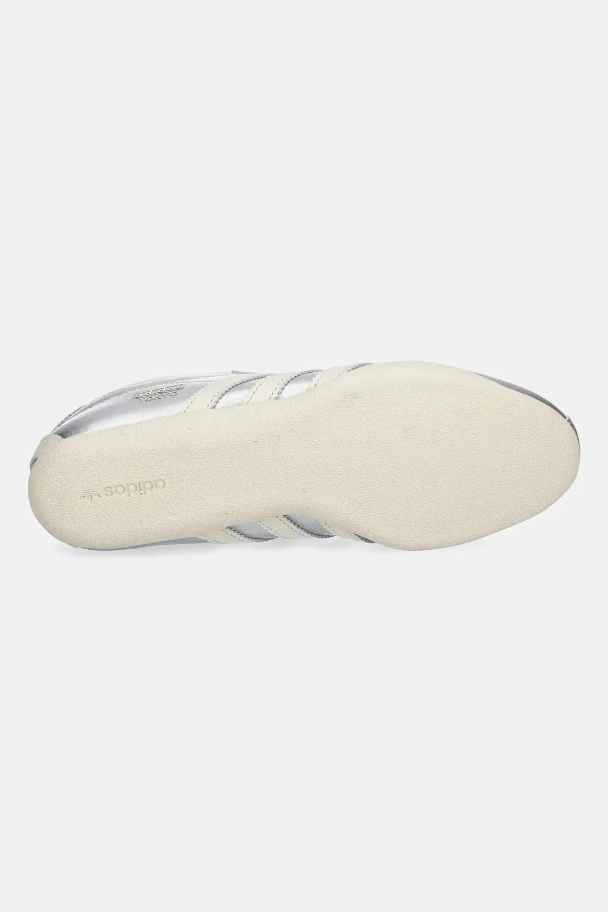 Кожаные кроссовки adidas Originals Tokyo W цвет серебрянный