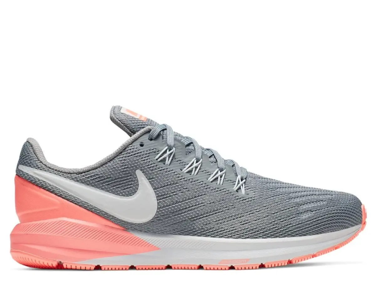 Nike Air Zoom Structure 22 W Кораллово-Темно-серые