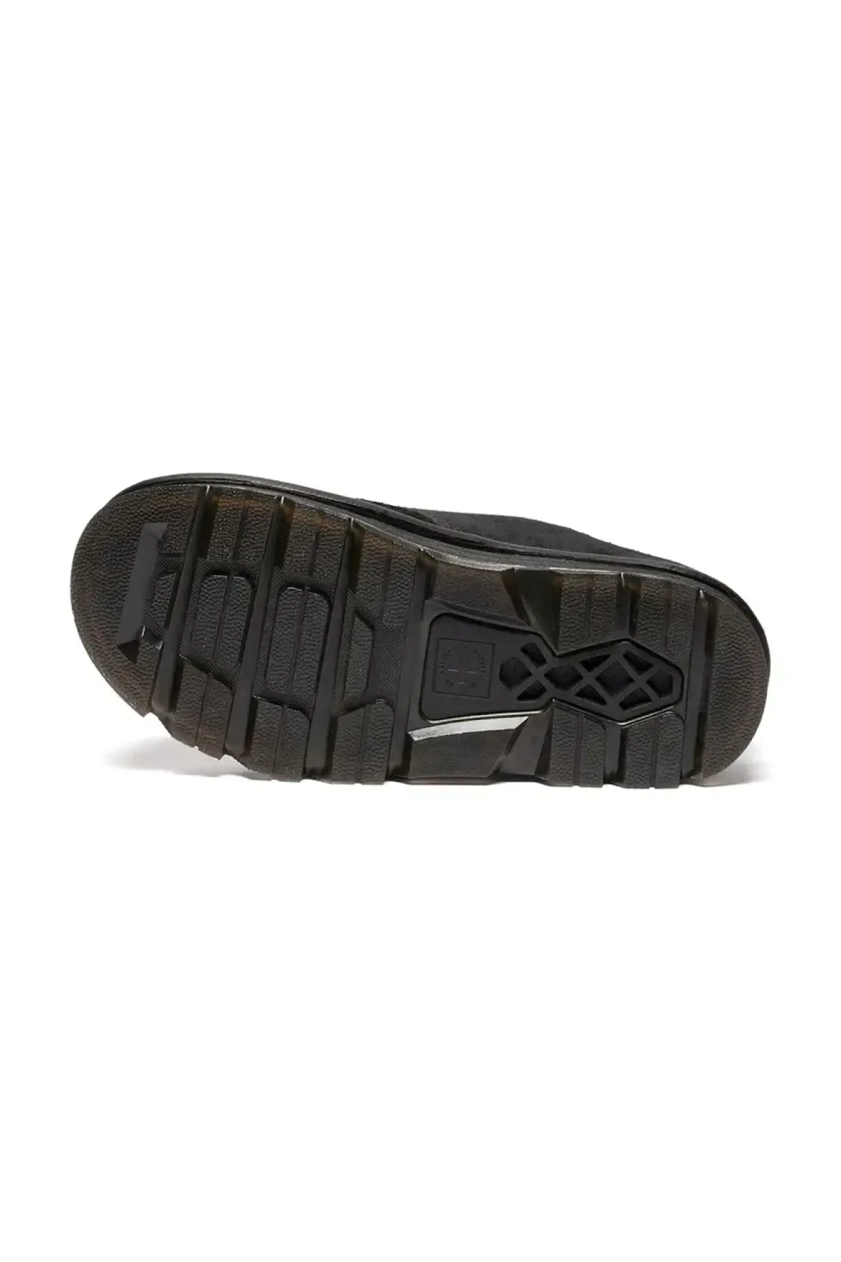 Замшевые шлепанцы Dr. Martens ZebZag AnyWair Mule цвет чёрный