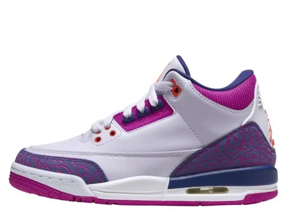 Air Jordan 3 Retro (GS) "Barely Grape"