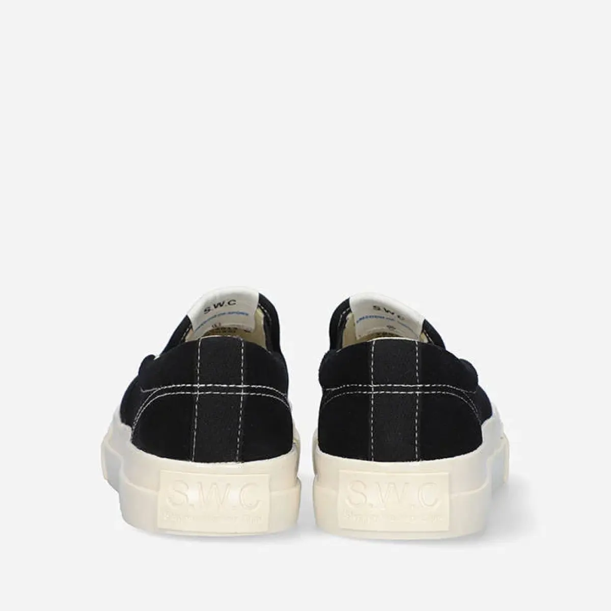 Мужские snekaersy Stepney Workers Club Lister Suede YA03015 BLACK
