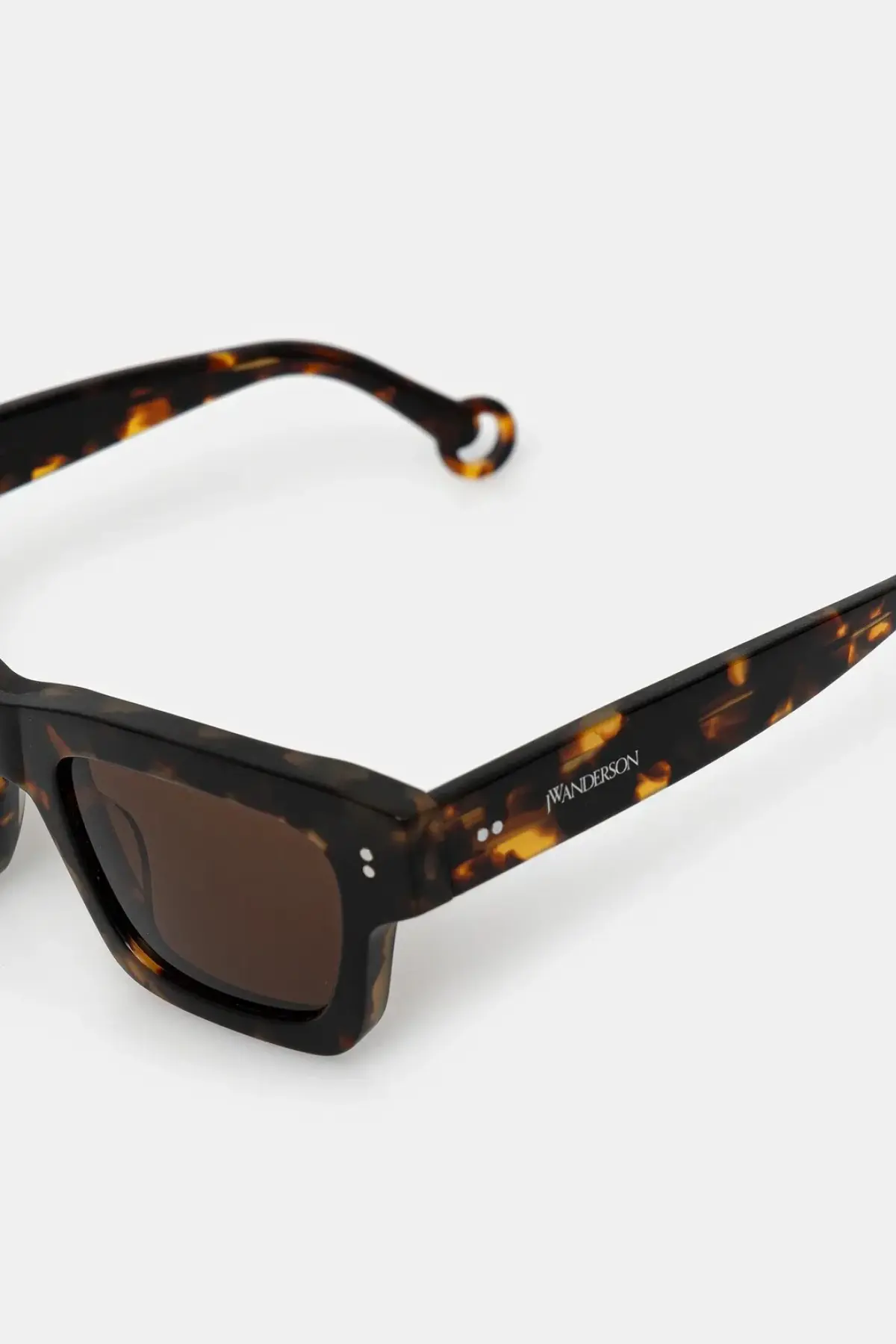 Солнцезащитные очки JW Anderson Jwa02 Rectangle цвет коричневый EW0004.FA0426.685