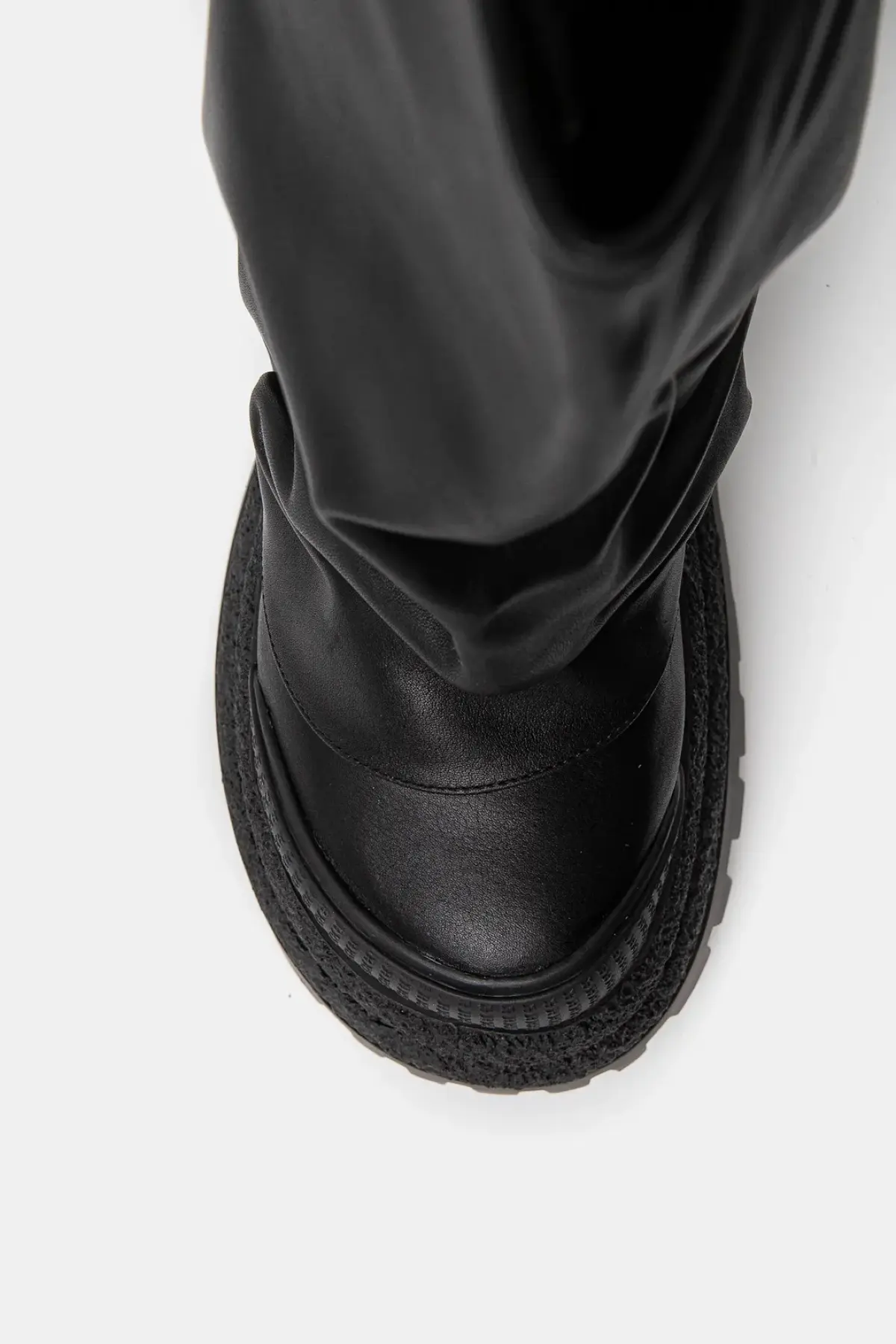 Кожаные ботинки Naked Wolfe Disturb женские цвет чёрный на платформе Disturb Leather Black