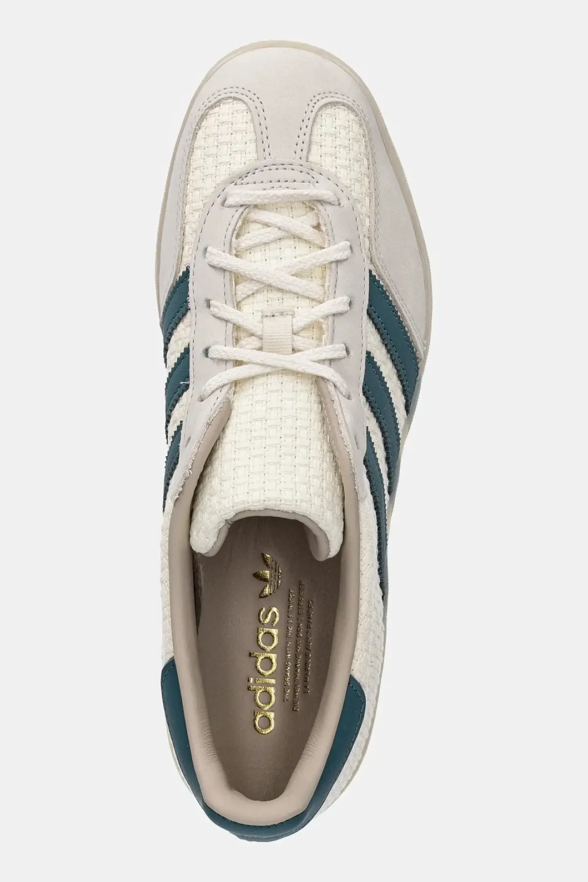 Кроссовки adidas Originals Gazelle Indoor цвет бежевый