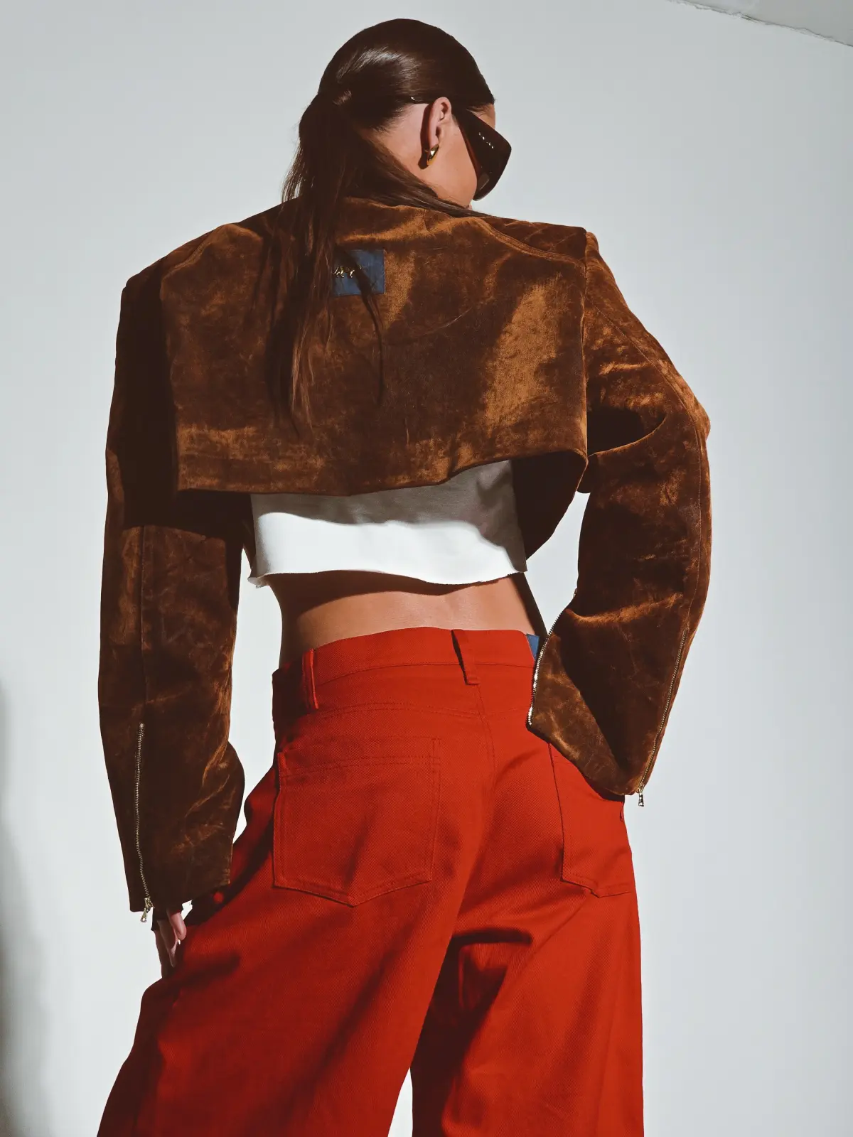 Жакет Tassha Yu Shortcut Jacket Wet Wood