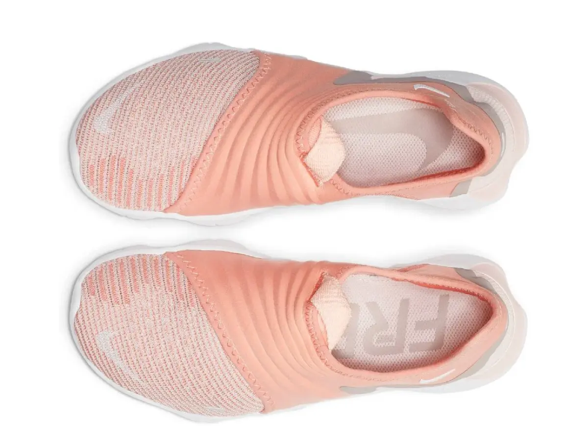 Nike Free RN Flyknit 3.0 W Бело-Розовые