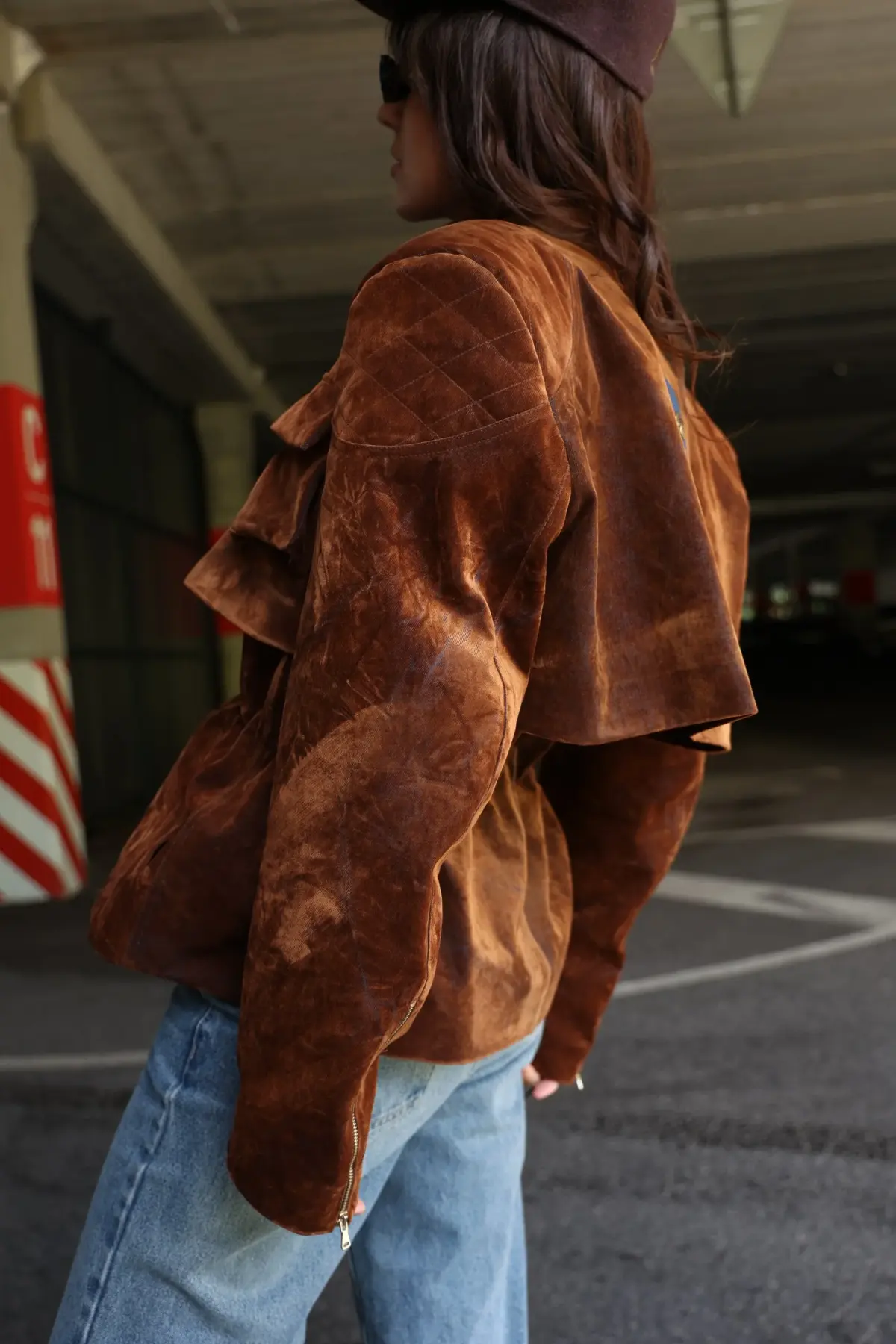 Жакет Tassha Yu Shortcut Jacket Wet Wood