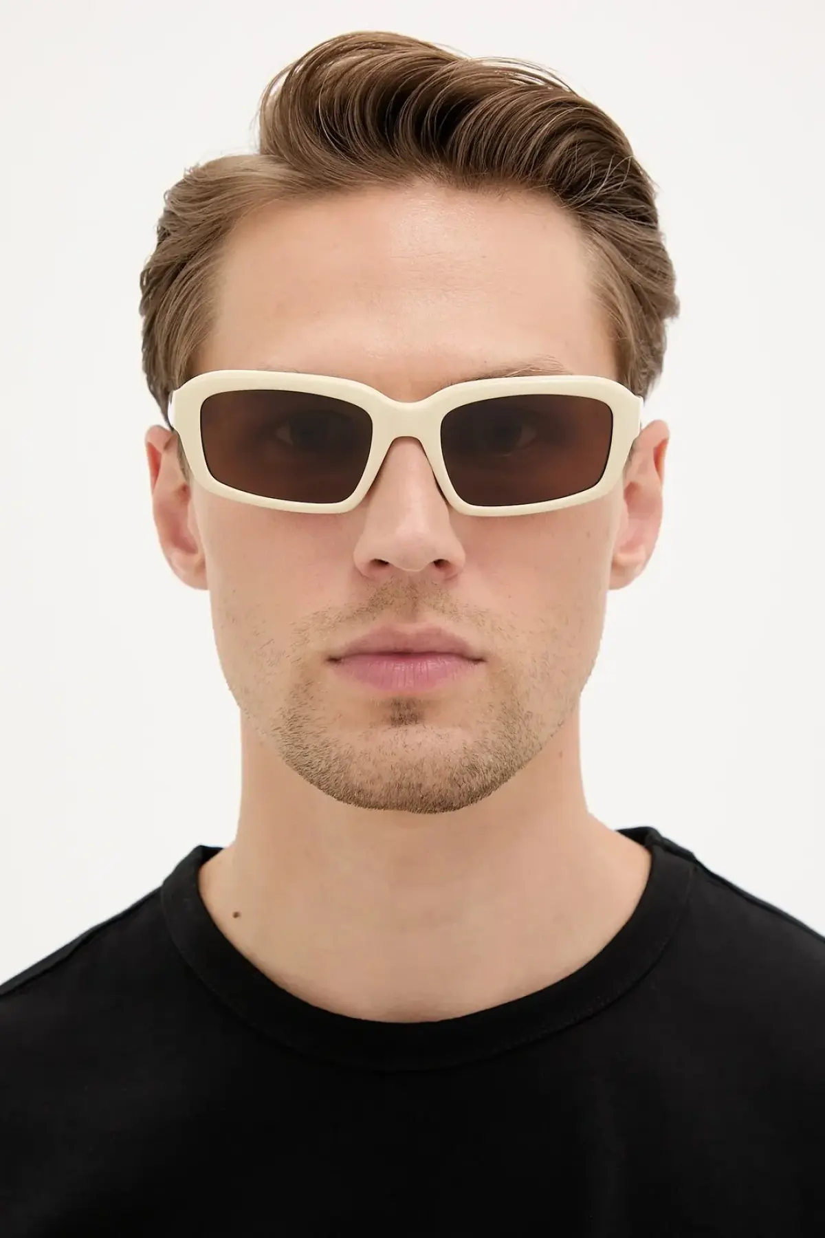 Солнцезащитные очки Jacquemus MARINO цвет бежевый