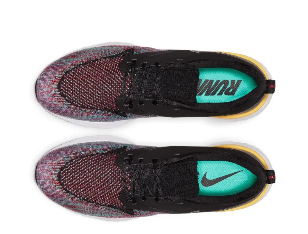 Nike Odyssey React Flyknit 2 M Multikolor-Черные