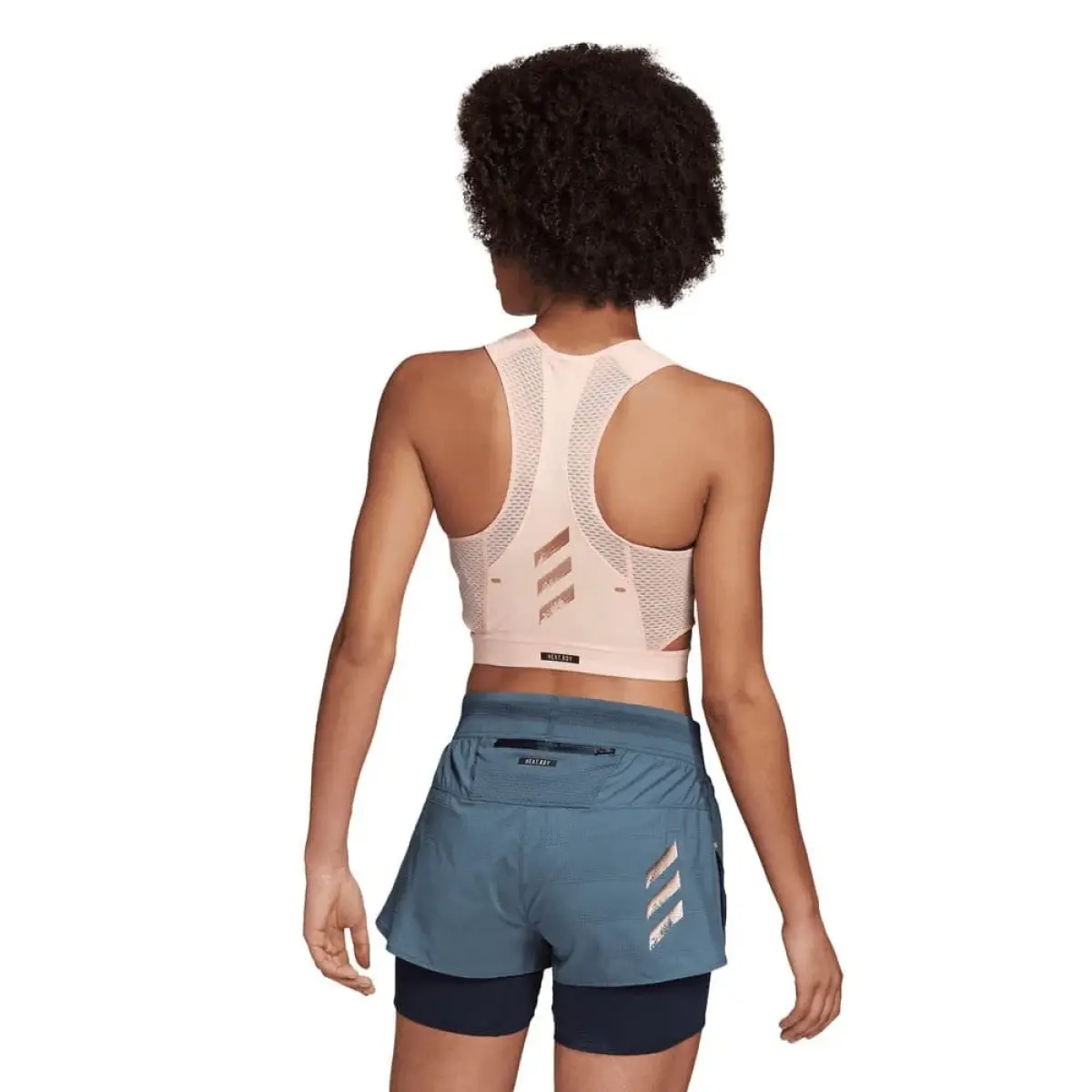 adidas HEAT.RDY Tank Top W Pudrowa