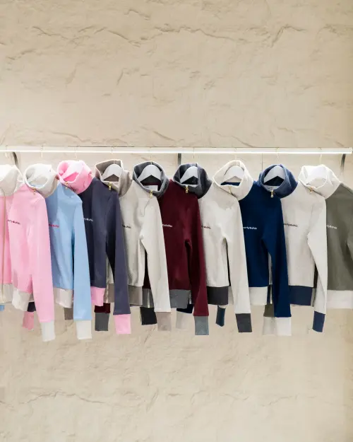 Олимпийка Tassha Yu S&amp;C Nikki Zip Olimp Butter Melange Beige (TY235-965)