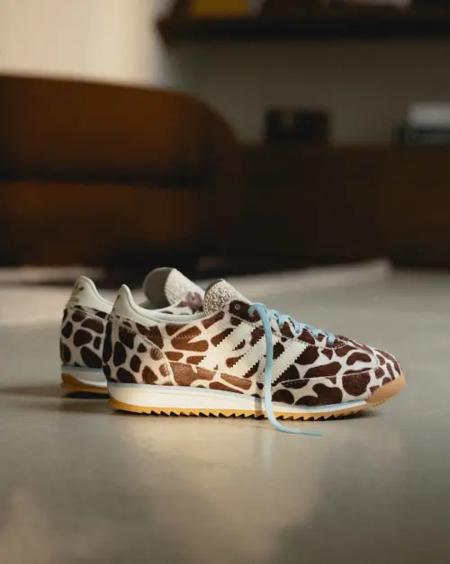 Животный принт на классике на примере adidas SL 72 «Animal Print»