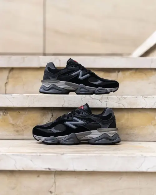 New Balance 9060 Black and Castlerock: под тёмным верхом — серьёзная начинка