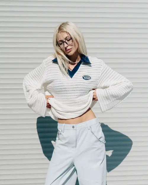 Спасение от городской жары: обзор джемпера Tassha Yu S&amp;C Jay Jumper Navy