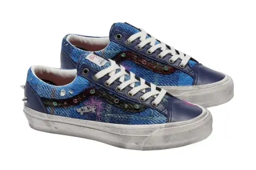 Официальный взгляд на кроссовки Harris Tweed x Vans Old Skool